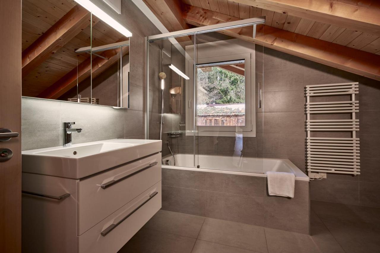 Chalet Bergfrieden Penthouse Wengen Eksteriør bilde
