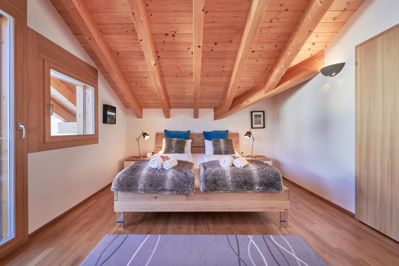 Chalet Bergfrieden Penthouse Wengen Eksteriør bilde