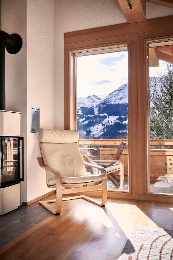 Chalet Bergfrieden Penthouse Wengen Eksteriør bilde